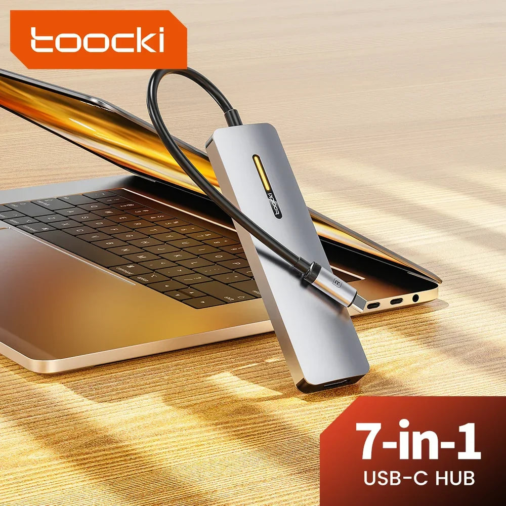 Toocki USB 3.0 HUB Type C To HDMI-Compatible