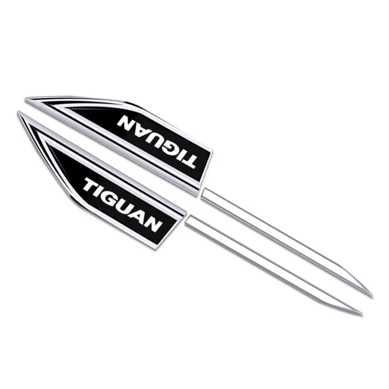 2pcs car accessory Side Doors Blade car stickers