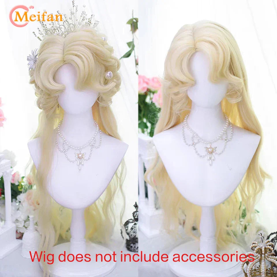 MEIFAN Long Lolita Ombre Harajuku Wig With Bang