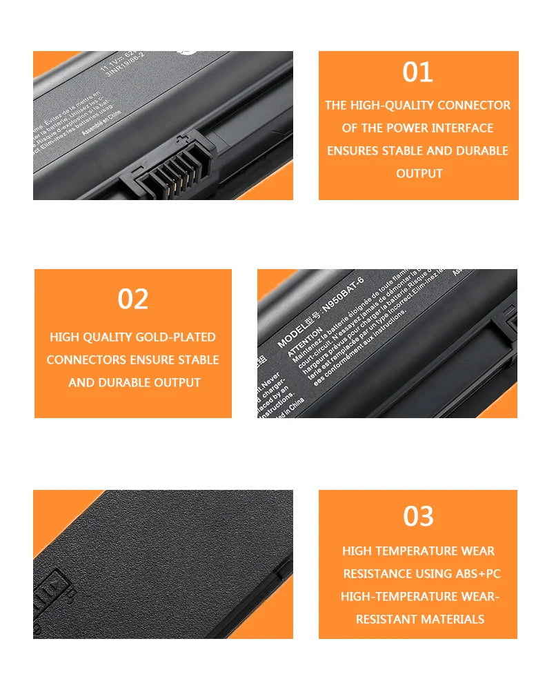 N950BAT-6 Laptop Battery For Hasee ZX7-CP5G ZX7-CT5DA ZX8-CT5DA
