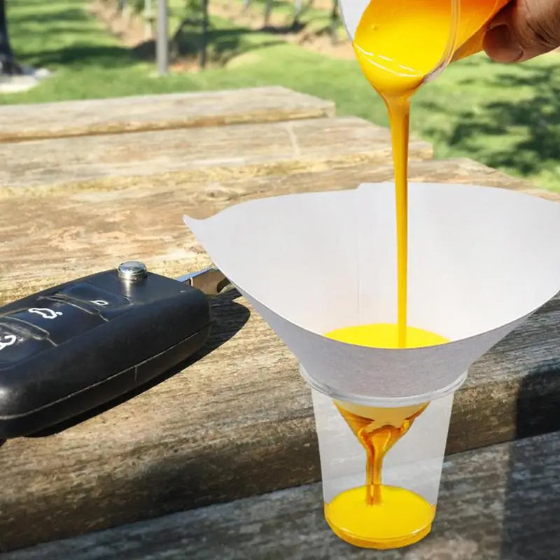 Automobile Fine Mesh Paint Filter Automotive Paint Strainers