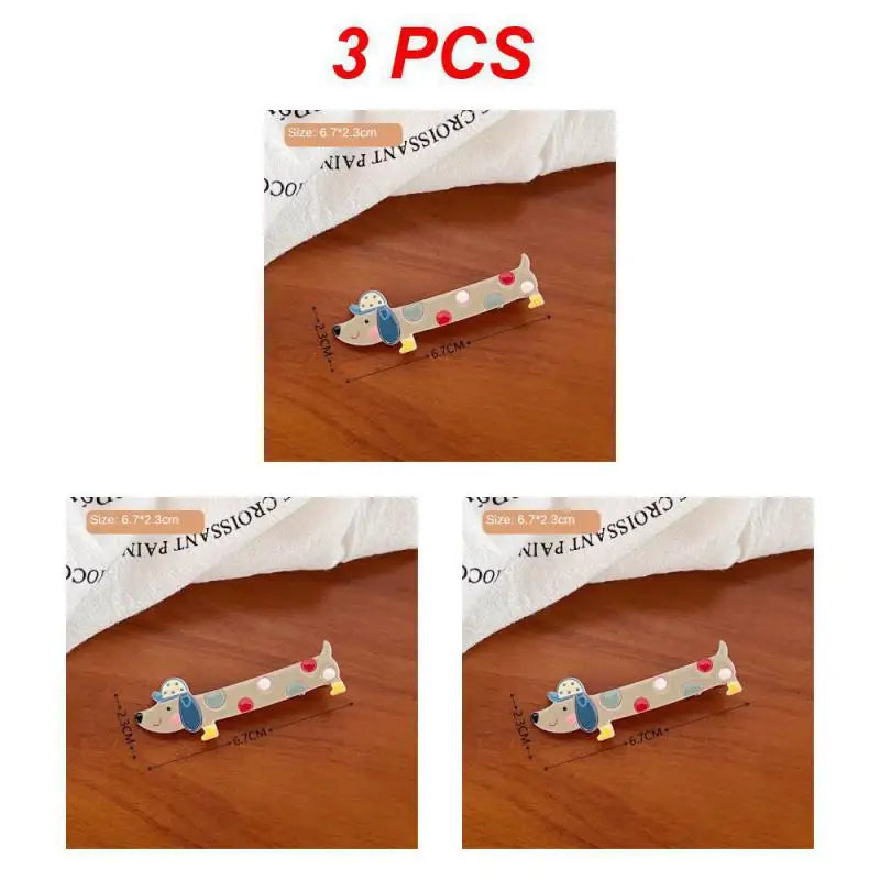 1/3/5PCS Duckbill Clip Lovely Eye-catching Short Hair Children's