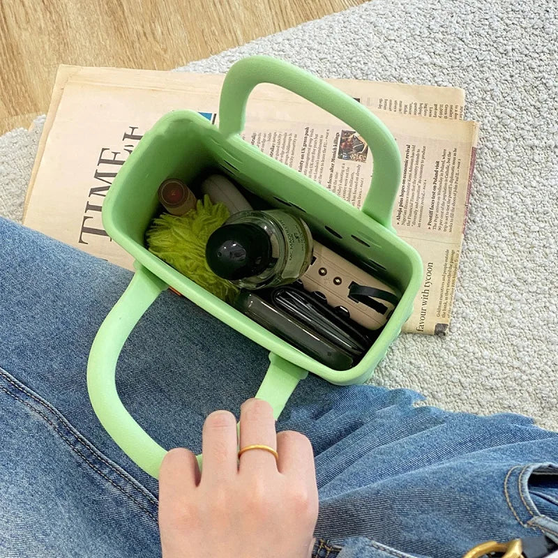 Women's Cartoon Pattern Handbags Waterproof EVA Handmade DIY