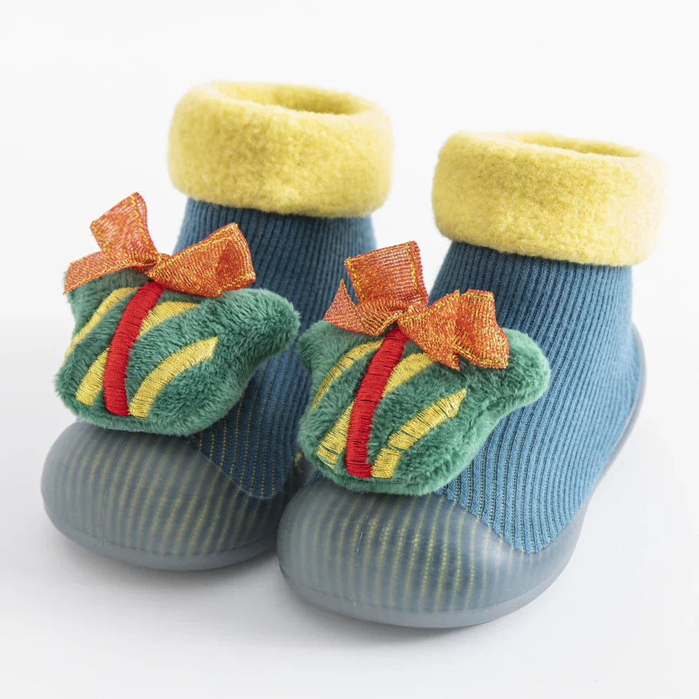 baby sock shoes for winter thick cotton animal