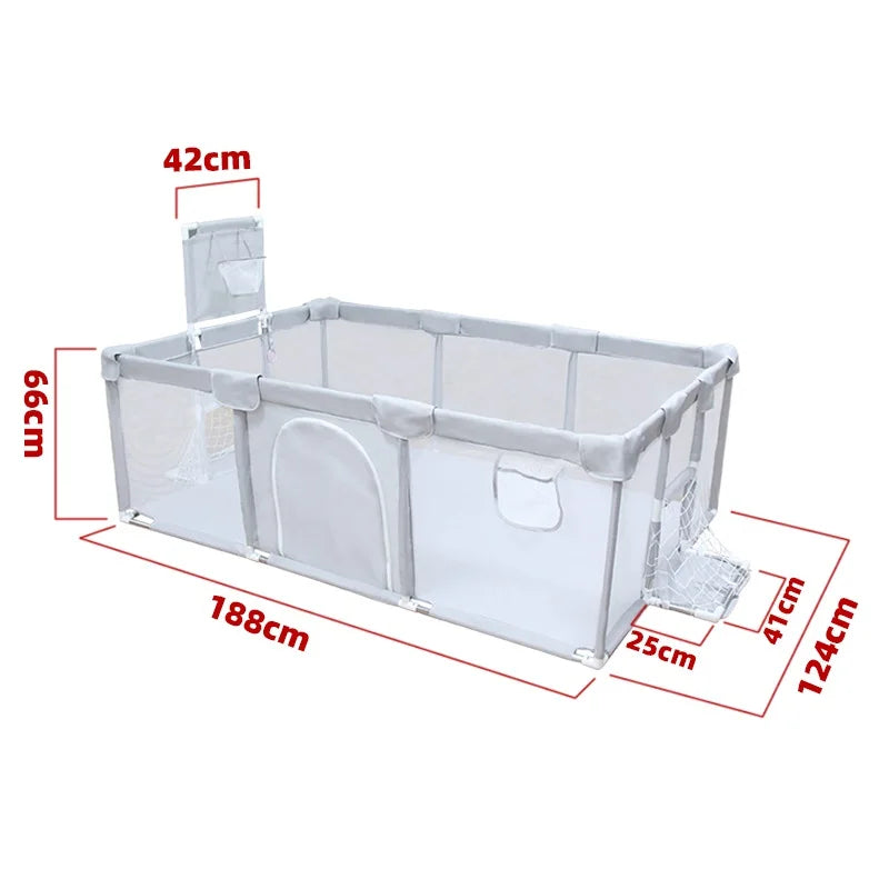 IMBABY Baby Playpens Mosquito Net Playpen Children Safety
