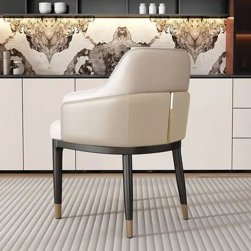 Italian Luxury Dining Chairs Leather Unique Hotel Terrace