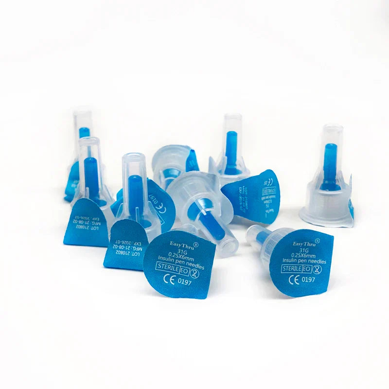 31G(5mm 6mm 8mm ) Painless Diabetic Syringes Medical Diabetes Accessories 100pcs/box