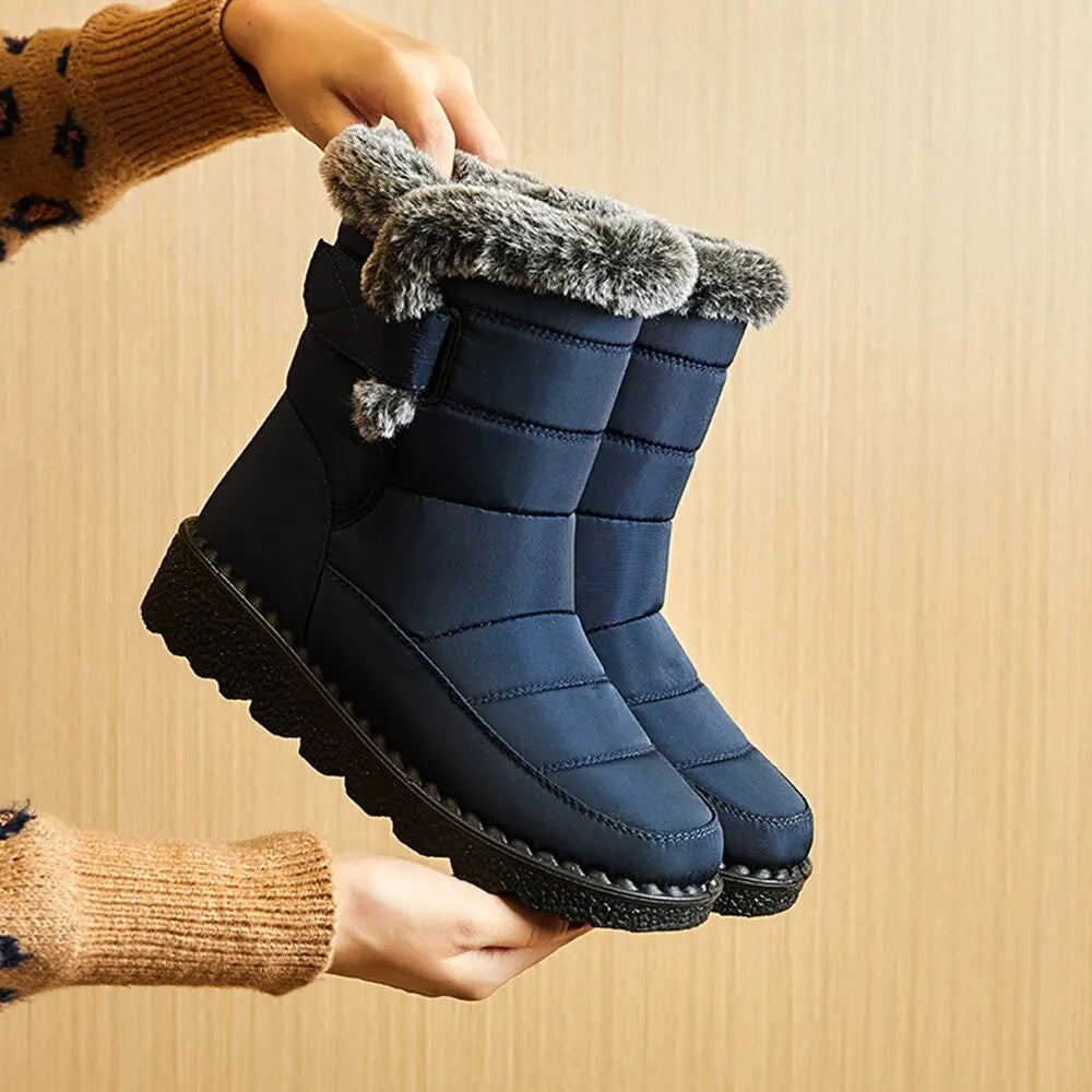 Waterproof Winter for 2023 New Faux Fur Long