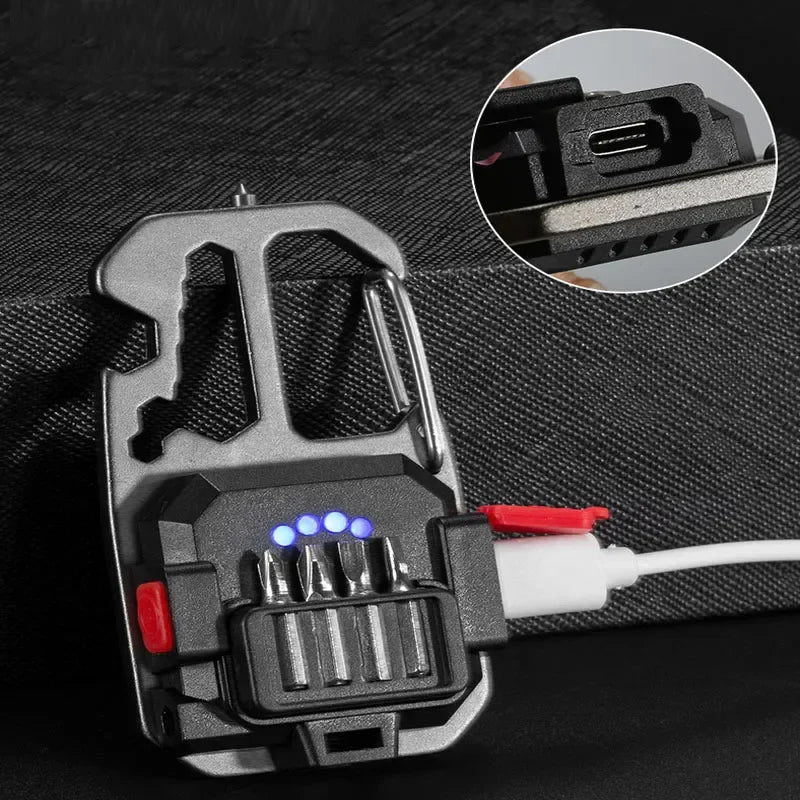 Mini LED Flashlight Portable Work Light Pocket Keychains