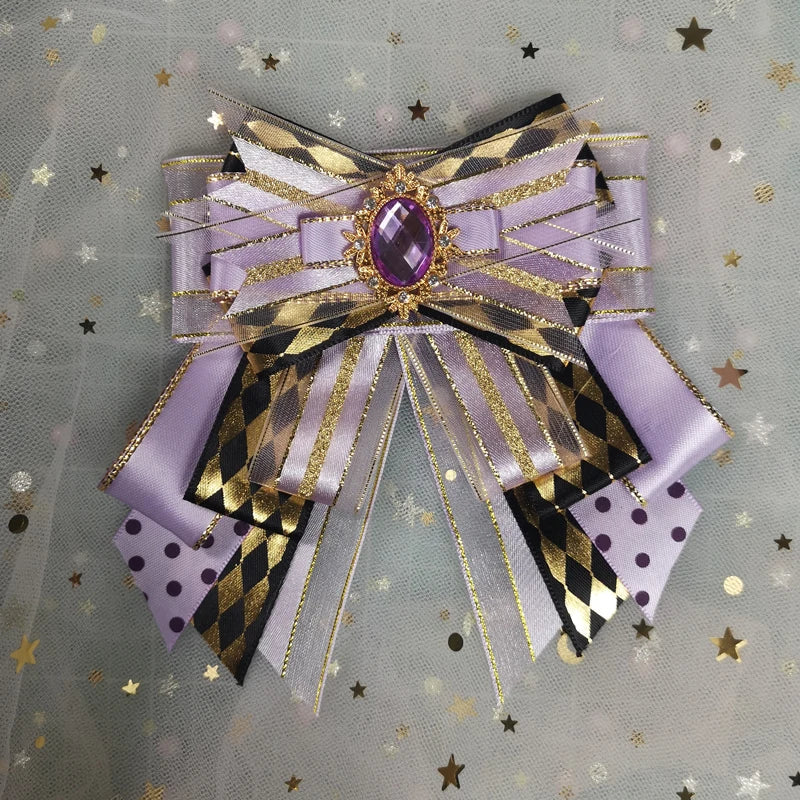 Original Bow Tie Brooches for Women, Lolita Suits