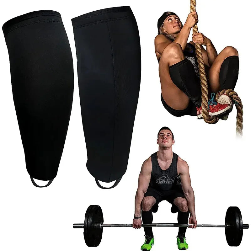 1 Pair Deadlift Socks Deadlift Shin Guards Builtin