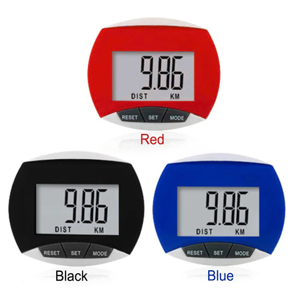 Portable Sport Pedometer Built-in Clip Movement Calories Counter