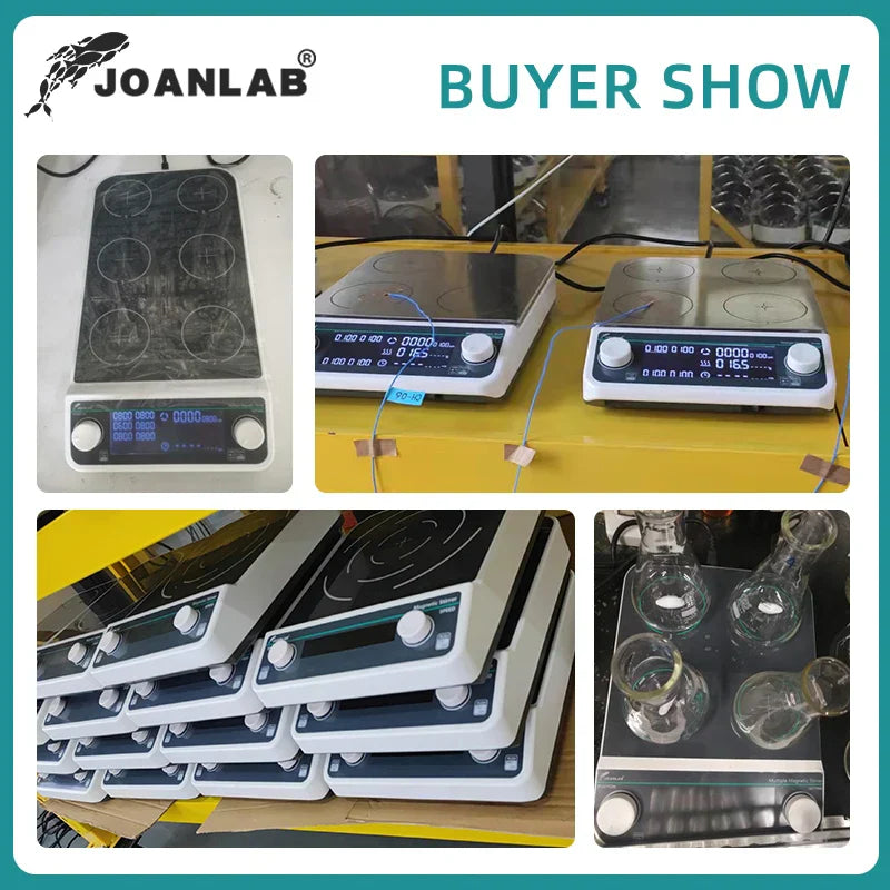 JOANLAB Multi-station Magnetic Stirrer Digital Display Laboratory Stirrer