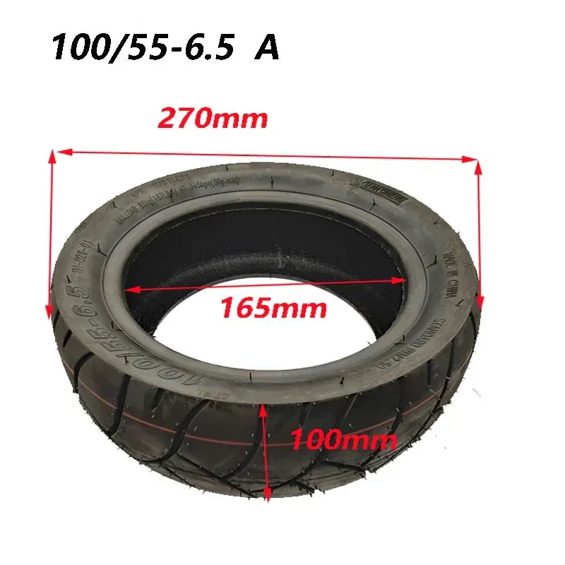 Thickened Wear-resistant Vacuum Tyre with Air Valve for Electric Scooter