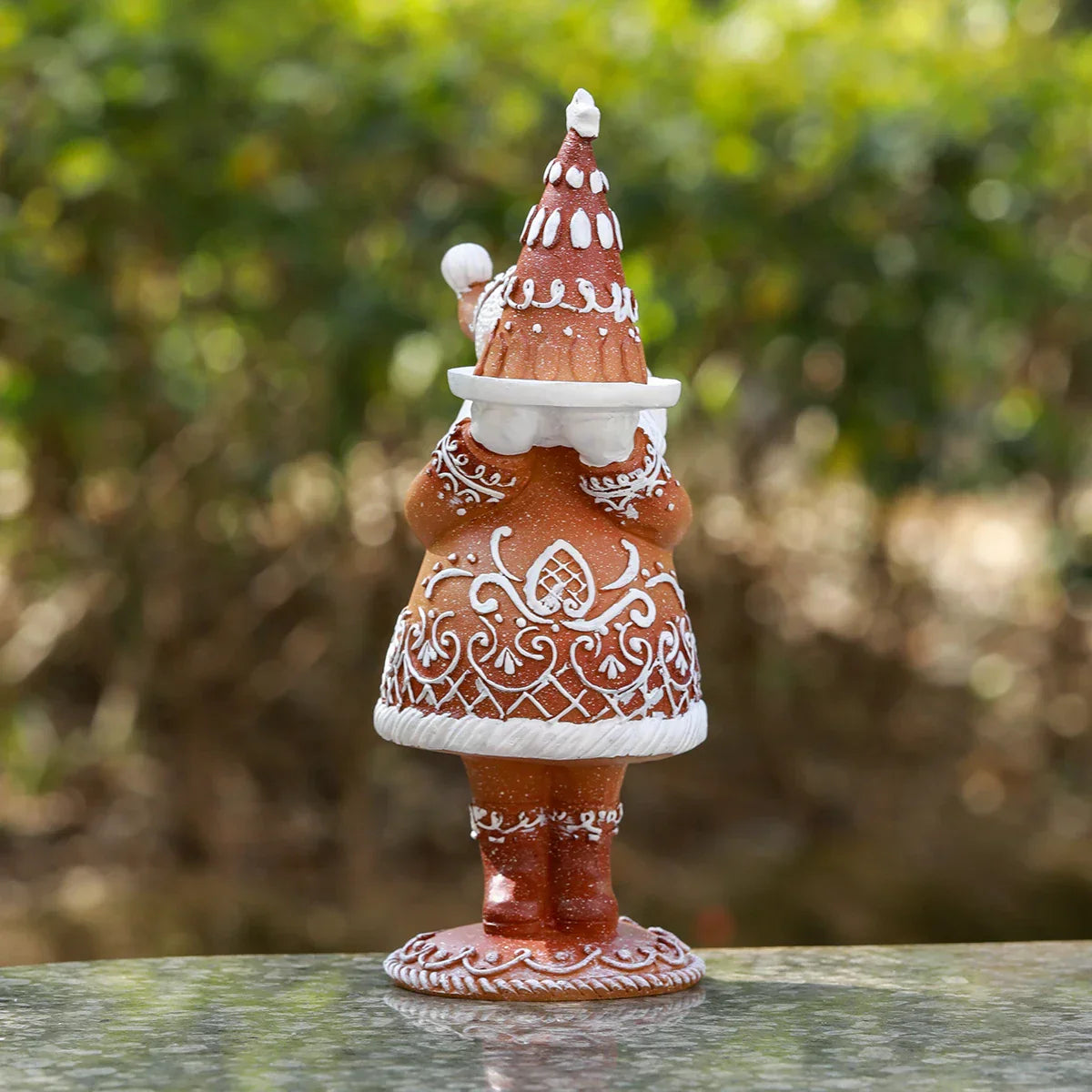 Outdoor Garden Christmas Lovely Santa Claus With A