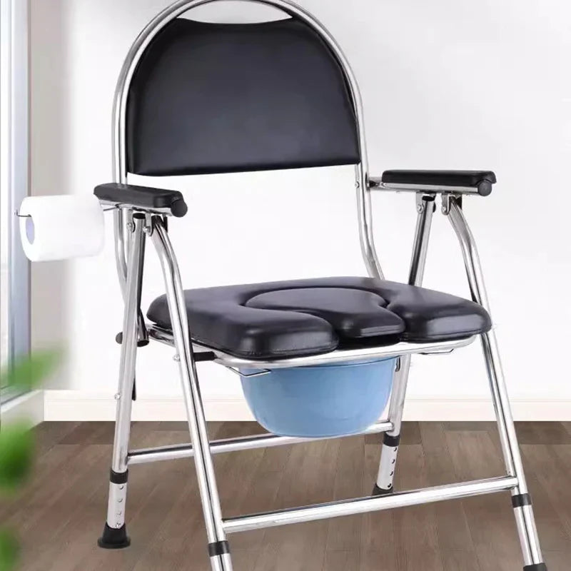 Disabled Stackable Bathroom Chair Space Saving Squatty Potty