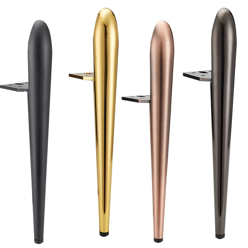 4PCS Furniture Legs Tapered Sofa Cupboard Cabinet Table