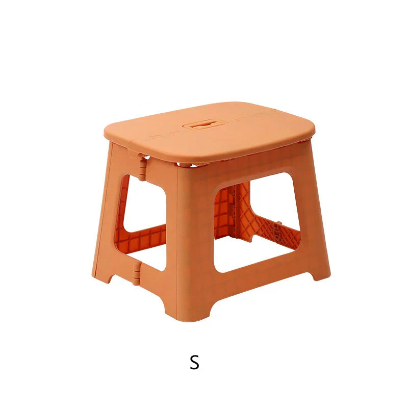 Japanese-style Portable Household Folding Stool Kids Child Plastic