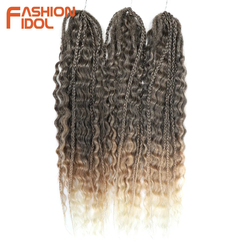 Ariel Hair Synthetic Twist Crochet Curly Hair 24