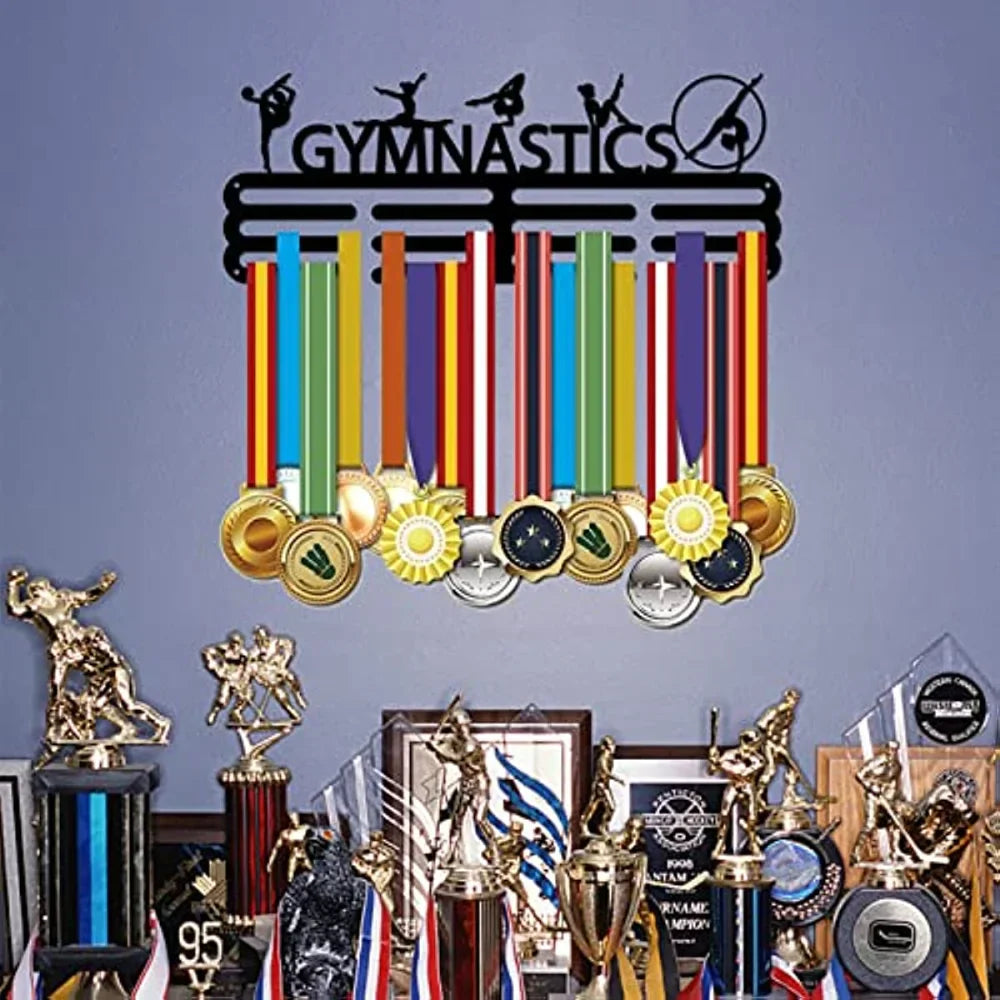 Gymnastics Medal Display Hanger 5 Artistic Figure Gymnastics