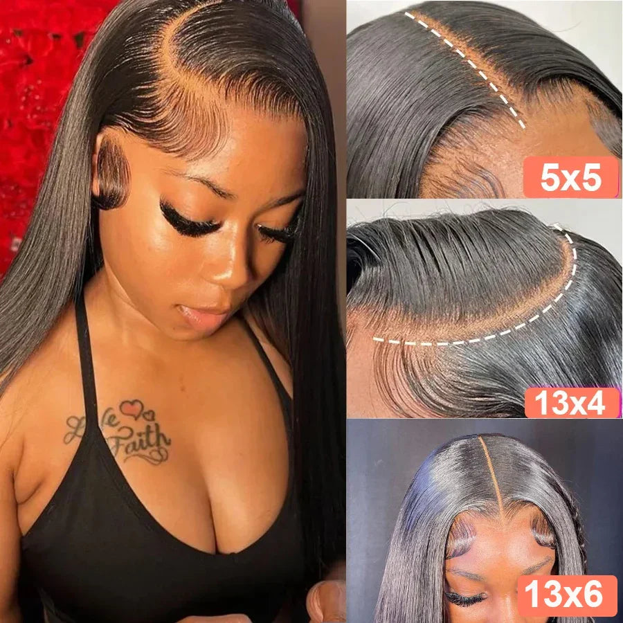 BEEOS 32in 250% Skinlike 13x6 HD Lace Frontal