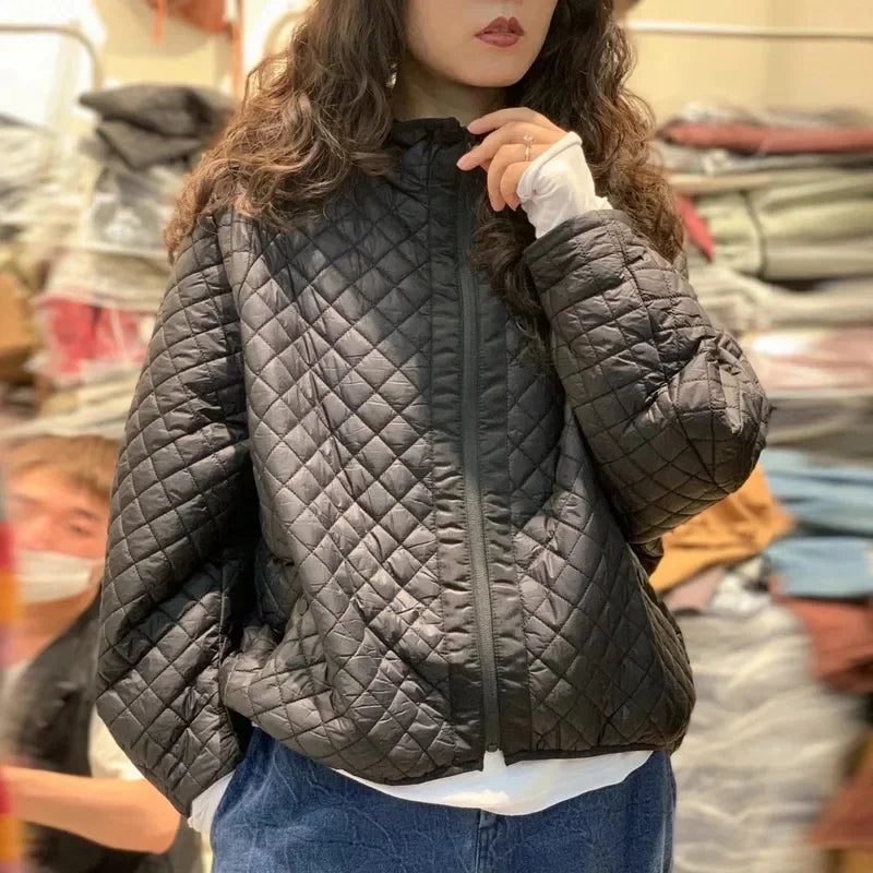 2023 New Winter Fashion Retro Hooded Parkas Women