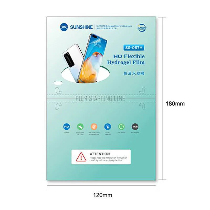 Sunshine SS-057H Hydrogel Film HD Matte Privacy For