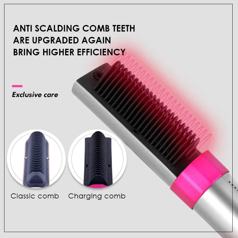 Wireless Straight Hair Comb And Straightening Brush Hair