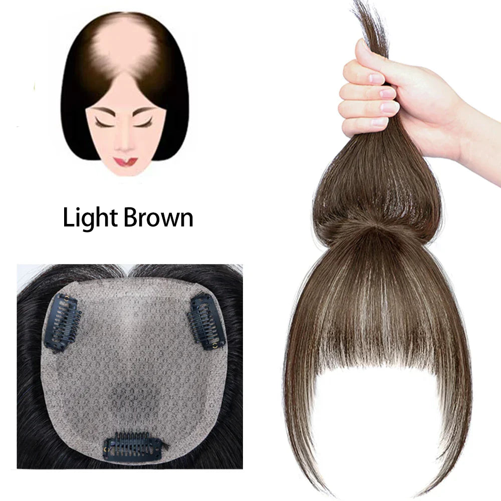Synthetic Hair Fake Fringe Clip in Bang Cover