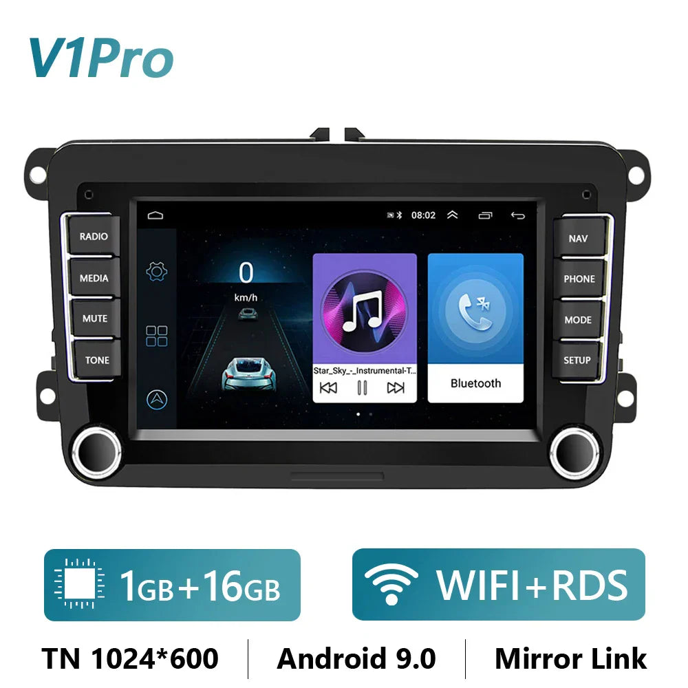 LeeKooLuu car intelligent system android auto radio 2din