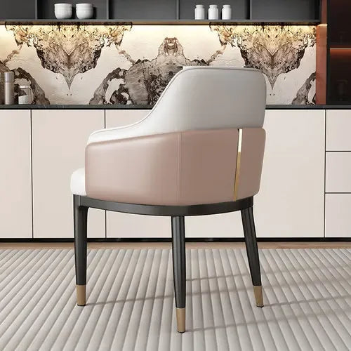 Italian Luxury Dining Chairs Leather Unique Hotel Terrace