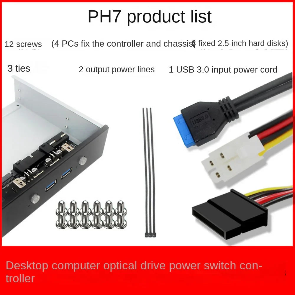 Upgrade Your Desktop's Front Panel: 5.25" Optical Drive
