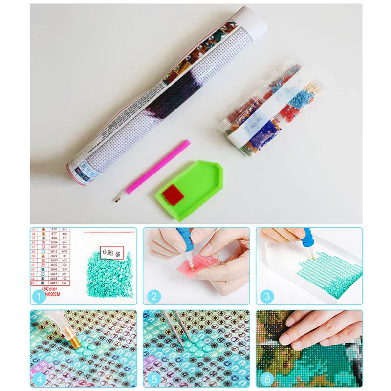 5D Diamond Painting Anime Role Diamond Mosaic Painting