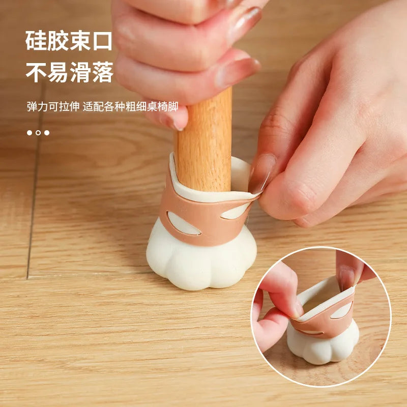 Chair Foot Cover Mute Wear-resistant Stool Non-slip Anti-fall