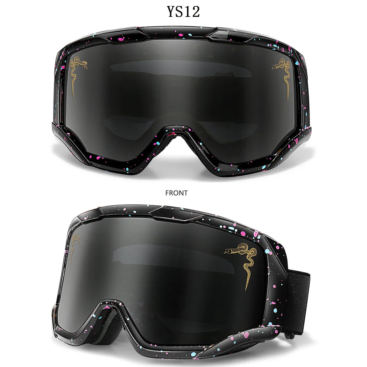 New Style Snow Goggles Double Layers Ski Snowboard