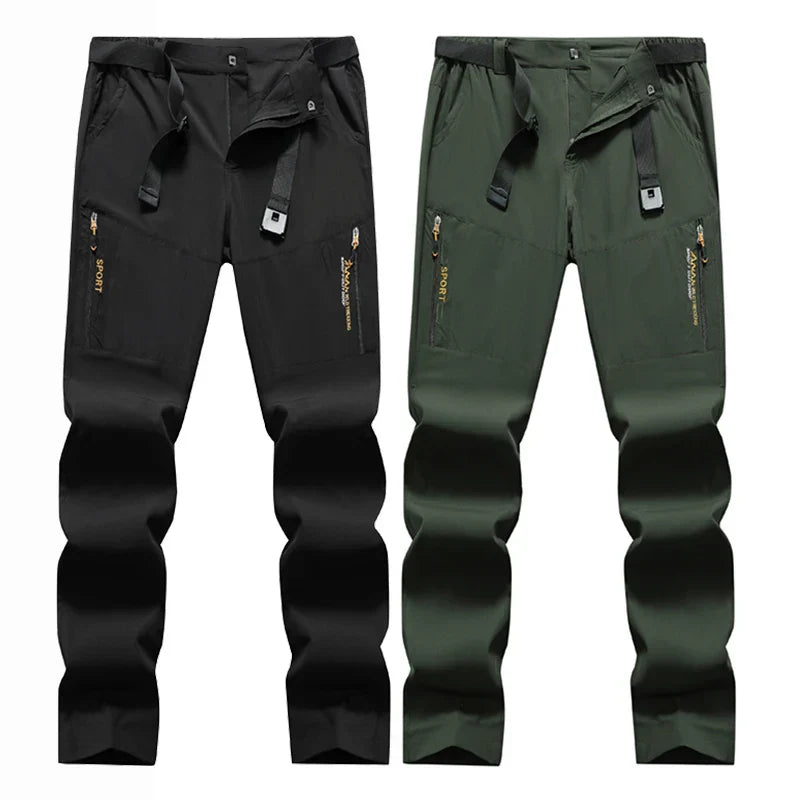 7XL Mens Summer Lightweight Tactical Hiking Pants Outdoor