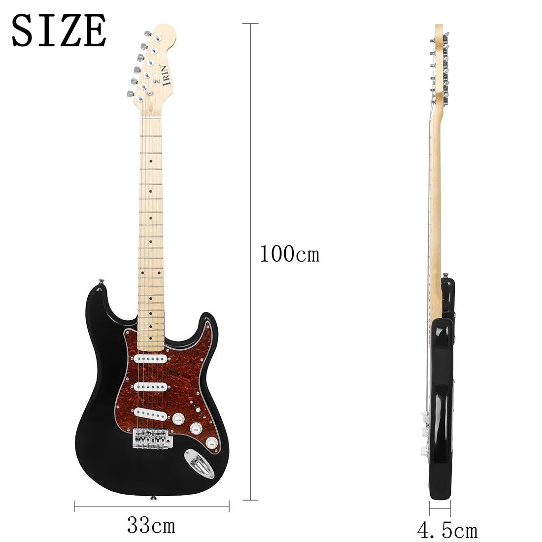 IRIN 39 Inch Electric Guitar 22 Frets Basswood
