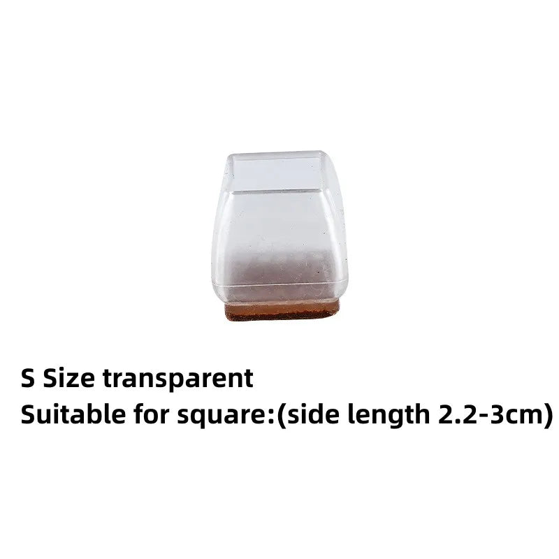 Silicone Chair Legs Non-Slip Pads Furniture Sofa Feet