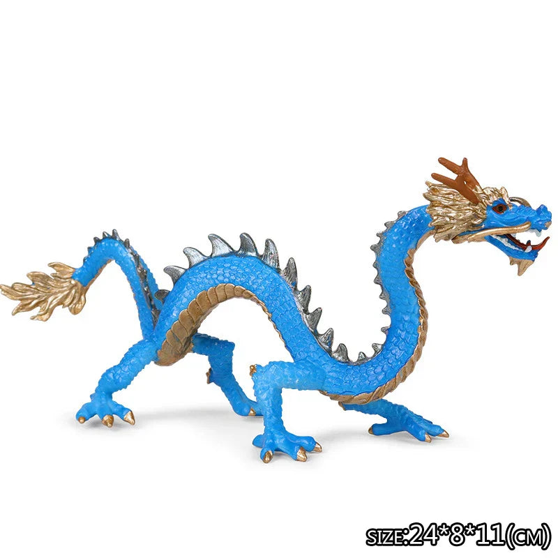 New Mythical Animal model dragon figurines ice devil