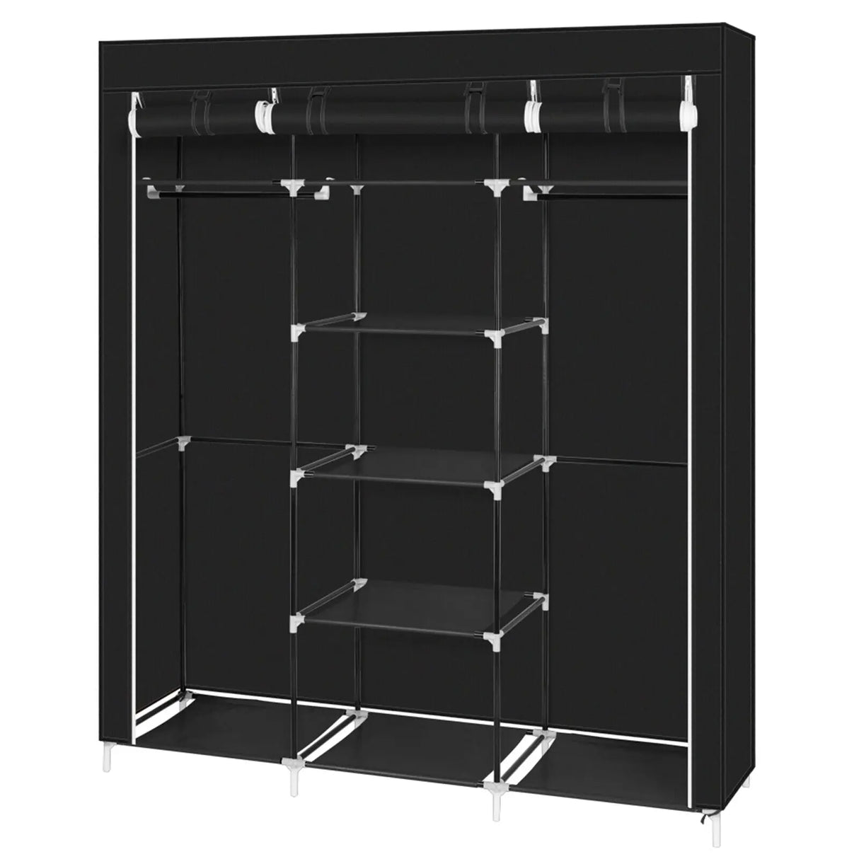 69 "Portable closet with ample storage space