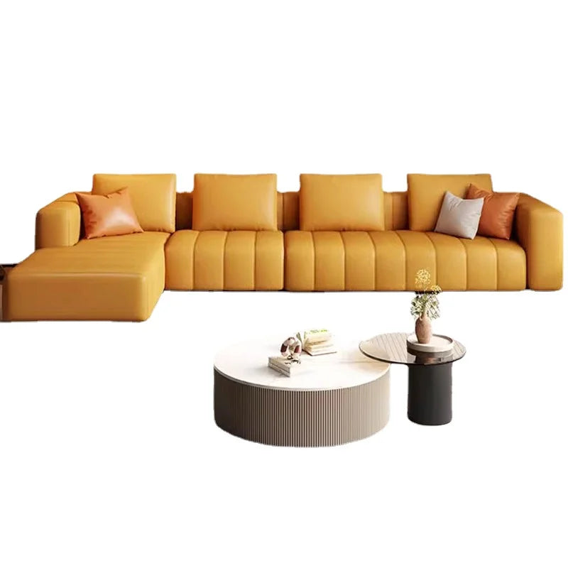 Sectional Modern Theater Living Room Sofas Minimalist Corner