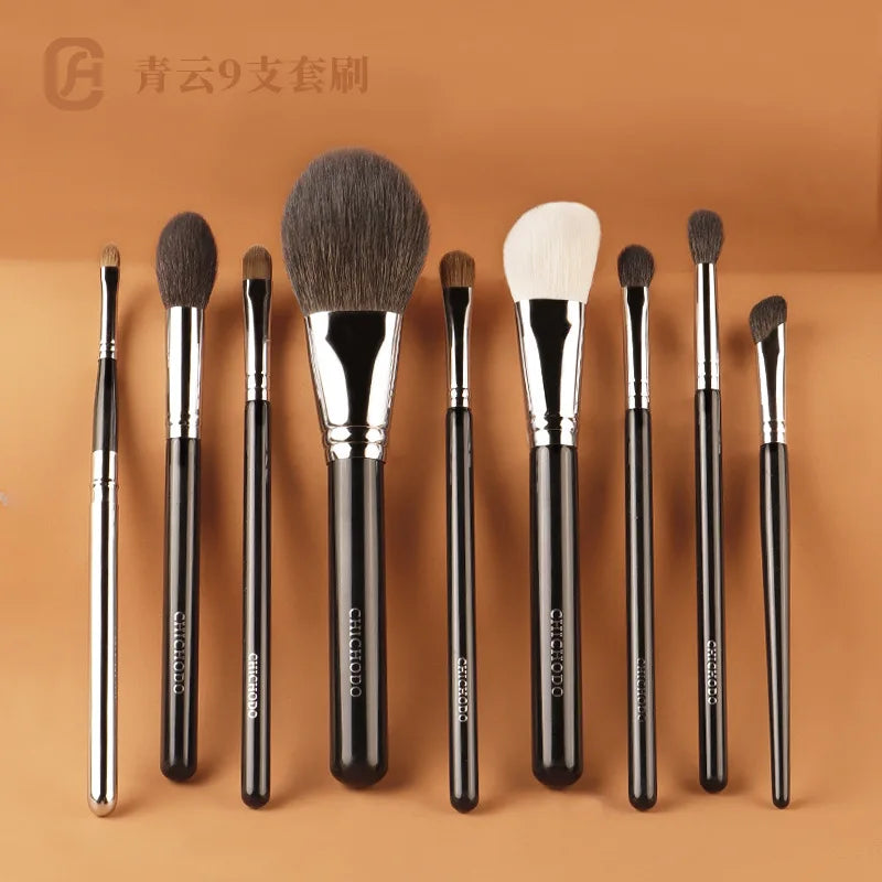 9pcs/set Chichodo Makeup Brushes set Powder Blush Make