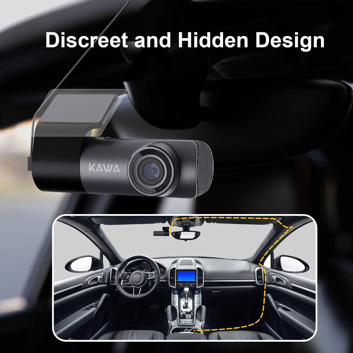 2K Dash Camera For Car DVR Dash Cam