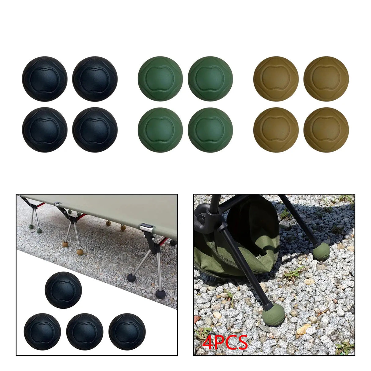 4x Chair Leg Caps, Chair Leg Covers, Easy