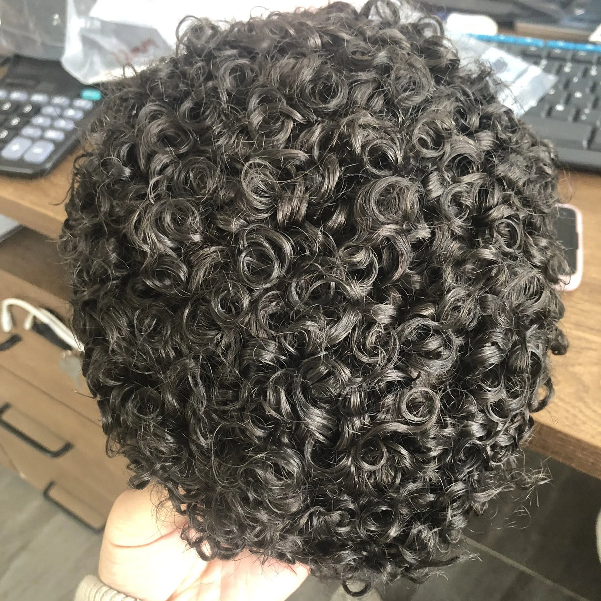 Undetectable Afo Man Jet Black 18mm Curly Micro