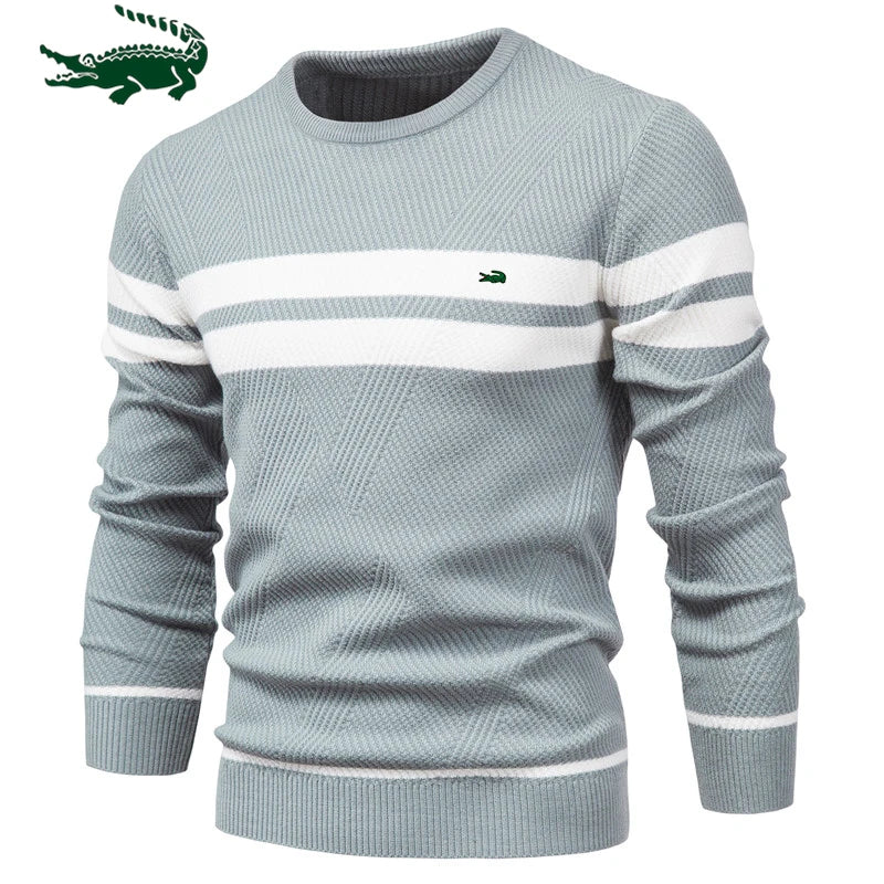 2023 High Quality New Mens Boys Winter Stripe