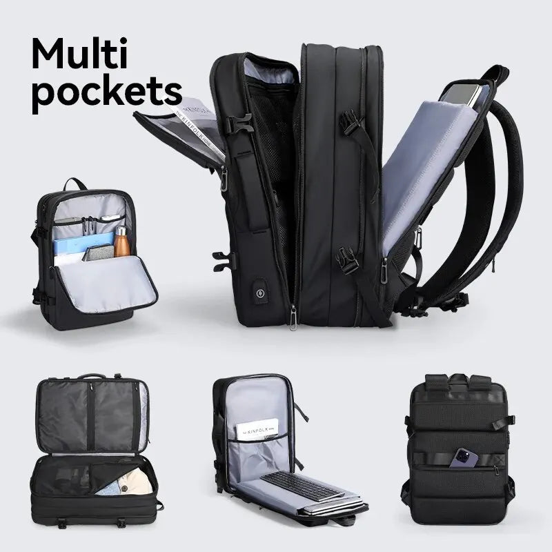 MARK RYDEN Large Travel Backpack Men Multifunctional 39L