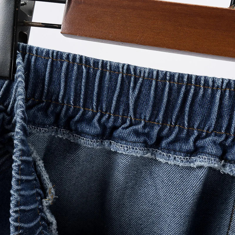 Mini Denim Skirt Plus Size Women Clothing Slim