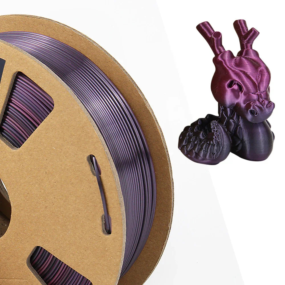 New Silk Rainbow PLA 1.75mm 3D Printing Material
