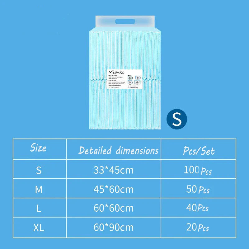Dogs Disposable Water Absorbent Diaper Thickened Pet Urine